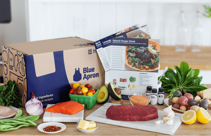 Blue Apron Meal Delivery Box