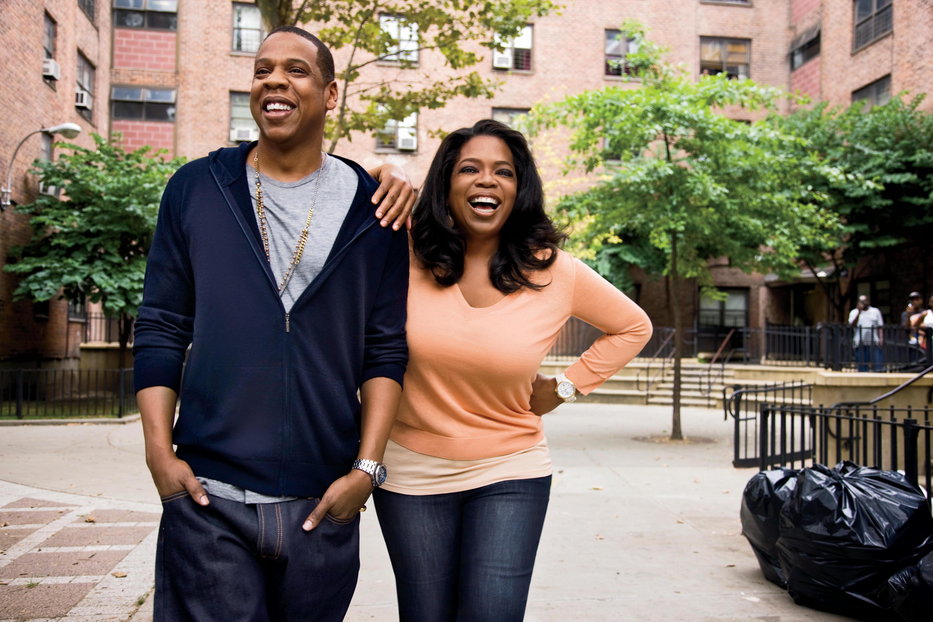 jay-z and oprah in marcy projects